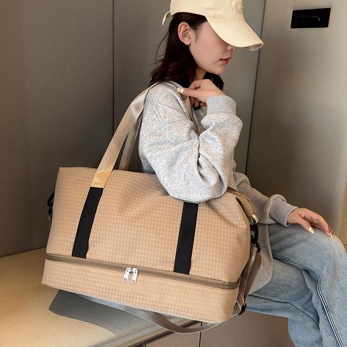 Dry and Wet Separation Yoga Mat Yoga Bag Short-distance Outing Large Capacity Shoe Storage Handbag Handbag Can Be Used To Cover Pull Rod