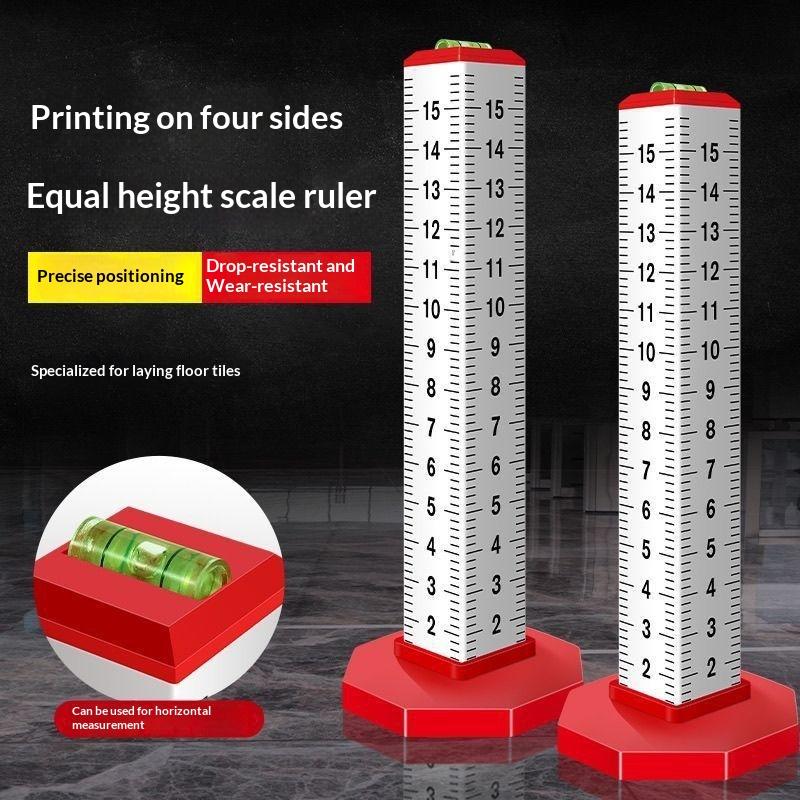 1/4Pcs Level Stick Wall Tile Laying Tools Light Steel Keel Leveling Artifact Suspended Ceiling Leveling Special Horizontal Ruler