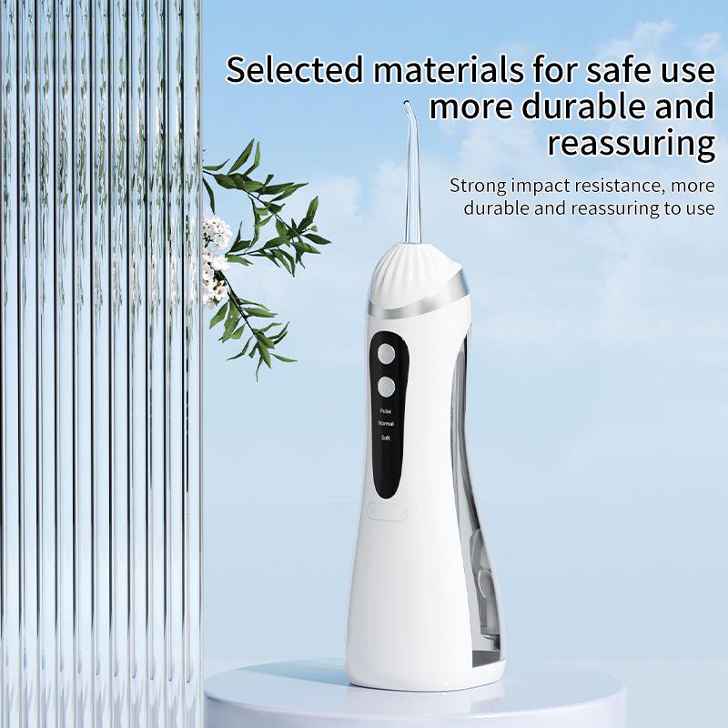 Portable High-Pressure Oral Irrigator for Effective Dental Calculus Removal