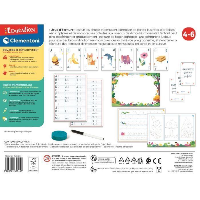 Éducation Clementoni - Jeux d'écriture