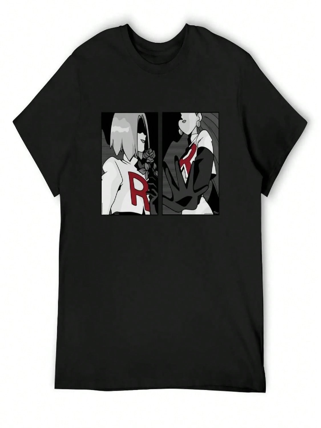 Jessie And James By @Malloryvinsonart T-Shirt Cute Clothes Boys Whites Blue Archive Tshirts Personalised Clothing For unisex S разноцветный