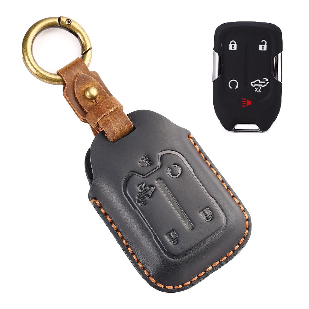 Kožený obal na klíčenku pro CHEVROLET Silverado GMC
