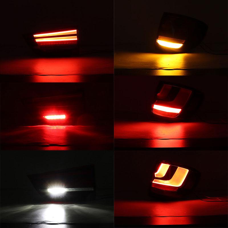 For BMW X5 F15 2014 2015 2016 2017 2018 Car Tail Light Rear Warning Brake Lamp Foglamp Inside Outside Taillight Auto Accessories