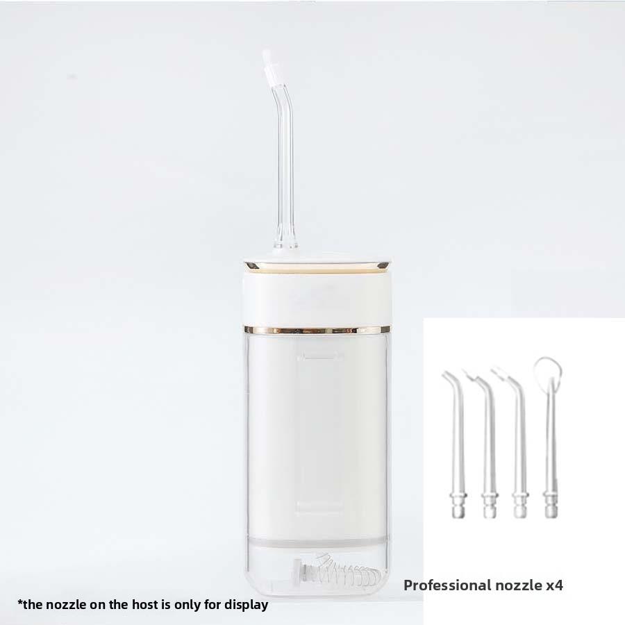 Mouthcare Flusher Electric Handy Tartar Remover Household Oral Scrubber Handheld Dental Scrubber Water Dental Floss