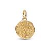 New 925 Silver Summer Coin Twelve Constellation Carving Hang Tag Charm Beads Suitable for Bracelets, Necklaces, Fashion Jewelry
