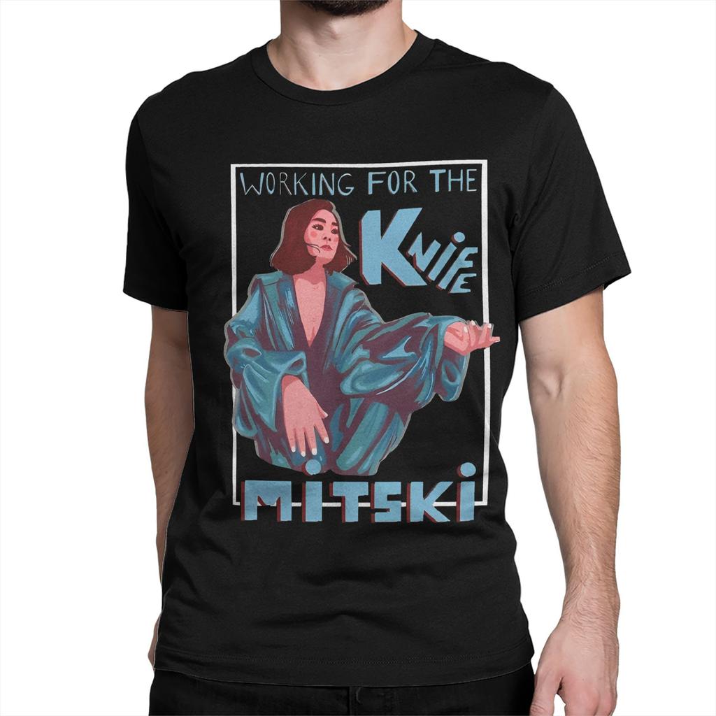 Mitski T Shirt Summer Loner Singer Fashion T Shirts Men Cotton Crewneck 4XL 5XL 6XL Tees Short Sleeves Awesome Tshirt