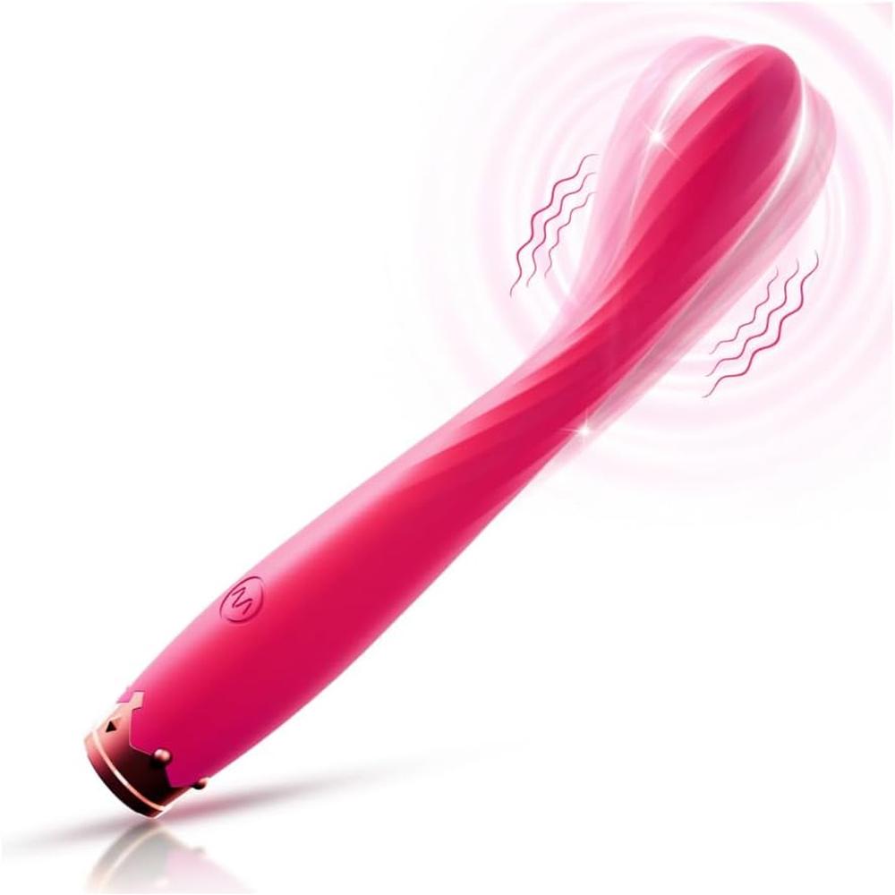 Rechargeable Powerful Finger G-Spot Vibrator Female Thrusting Dildo Vagina Massager Nipple Clitoris Stimulator Adult Sex Toy for Women 18+ Masturbator