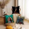 Rock Band W-Wolf A-Alice Pillow Case Home Cushion Cover Suitable For Office Sofa Car Suitable For All Seasons