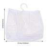 Wall Mounted Dirty Clothes Basket Foldable Mesh Laundry Bag For Bathroom Bedroom Household Storage Hanging Organizer Space Saving Hamper