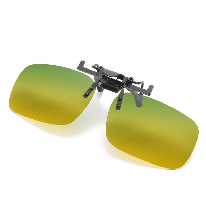Men's Polarized Clip-on Day/Night Lenses for Prescription Glasses