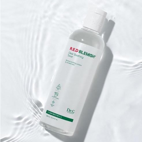 [Quick Soothing] Dr.G Red Blemish Clear Soothing Toner Calming & Hydrating Facial Toner 300ml