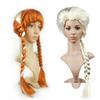 Cartoon Film Figure Cosplay Wig Synthetic Long Braid Wig Halloween Christmas Women Cosplay Party