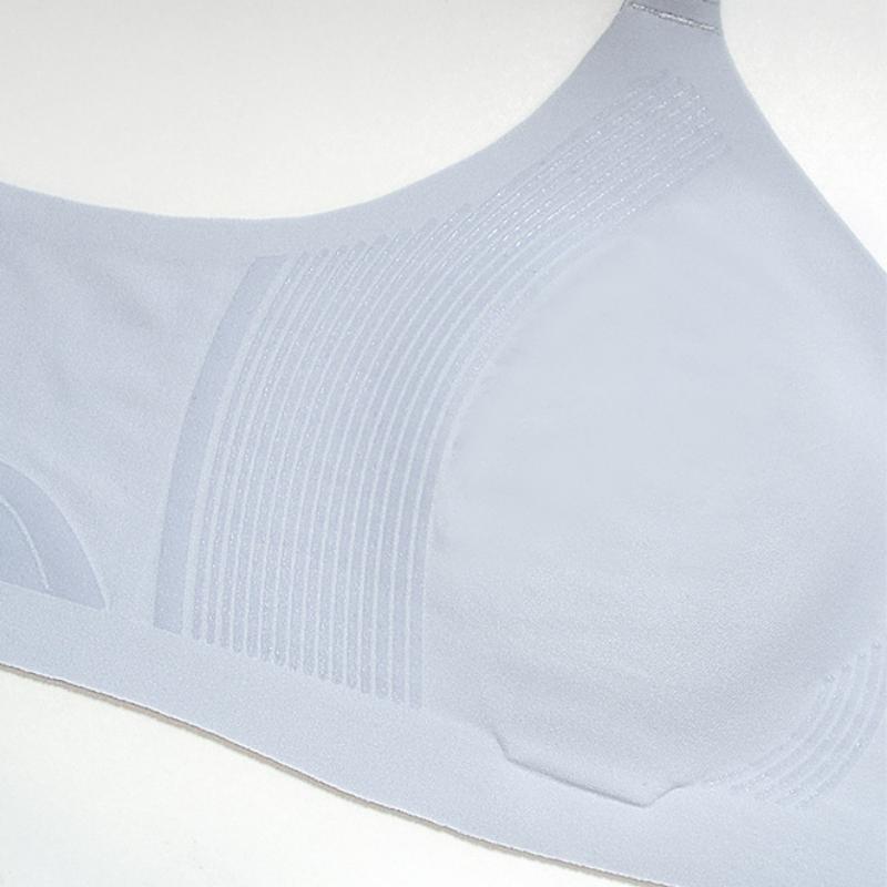 Summer Non-marking Lingerie Thin Section Brassiere Without Steel Ring Bra Back Corset