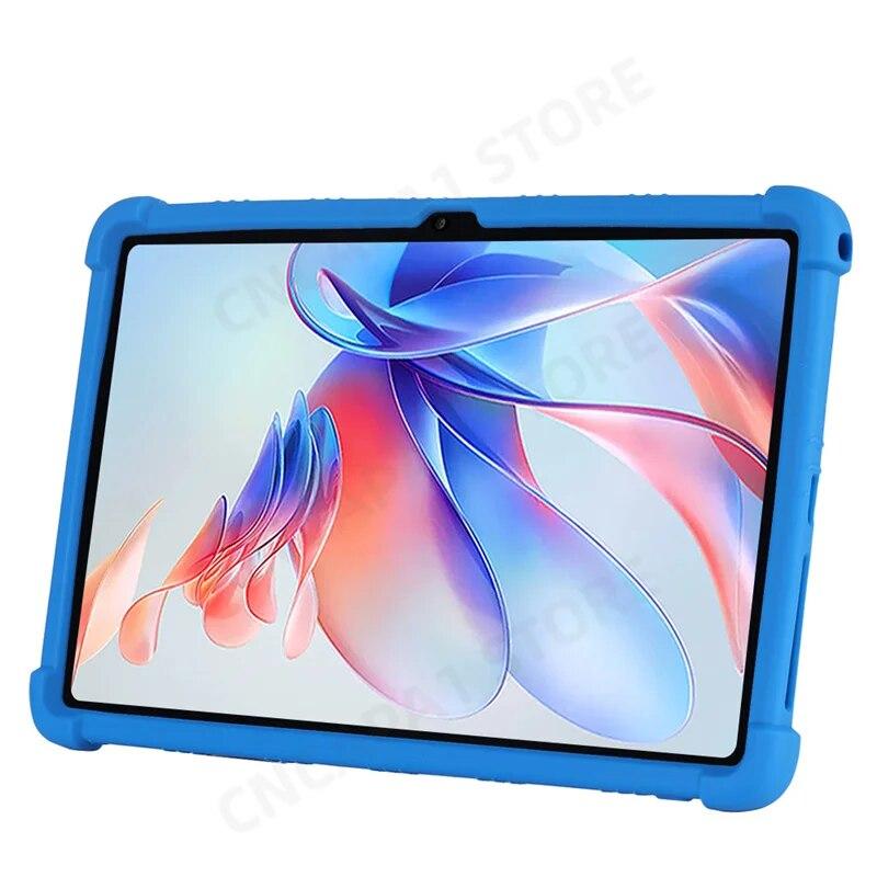 4 Thicken Cornors Soft Silicon Cover with Kickstand For Blackview Tab 11 WiFi Case 10.36" Tablet Funda For Blackview Tab11 Wi-Fi