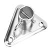 316 Stainless Steel Stanchion Post Socket 90 Degree Flag Pole Base Socket Flag Pole Holder  Yachts