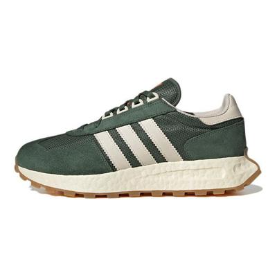 Originals Retropy E5 Leather Fabric Suede Comfortable Durable Low-Top Lifestyle Casual Shoes Unisex Sneaker Dark-Green HP7849