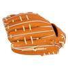 ZETT Neo Status E1 Type Soft Baseball Glove for Second and Gold Brown x Pastel Size 4 Shortstop, Right-Handed Throw, Brown, (BRG312630)