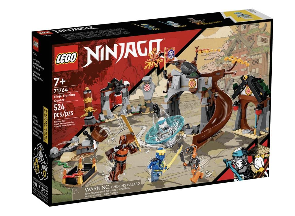 

LEGO Ninjago Тренировочная площадка ниндзя 71764 Игрушечные блоки Подарок Герой Сэнтай Ниндзя Мальчики Возраст 7 лет и старше
