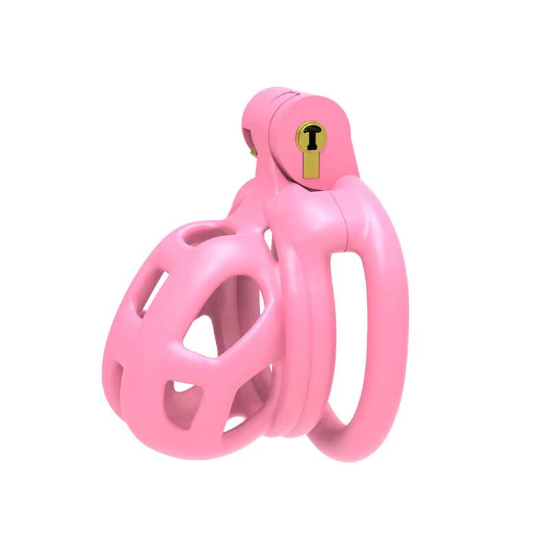 A and B Generations of Snake pink Breathable Chastity Lock for Men to Prevent Detachment Adult Erotic Toy