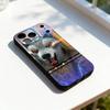 Alpha Sigma Wolf Cool Phone Case For iPhone 17,16,15,14,13,12,11,Pro,Max,Plus,E,SE4,Air,Mini Black Soft Cover