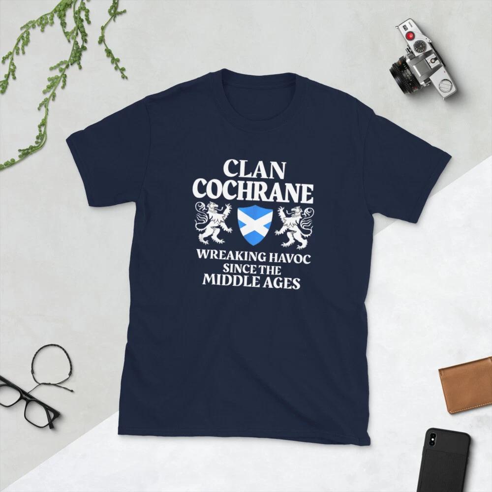 CLAN COCHRANE - Short-Sleeve T-Shirt Scottish Clans Scotland M