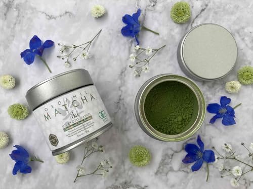 [NIRVANAYATRI] Matcha Organic Long-established Tea Farm Specially Selected Kyoto Uji Single Origin JAS Organic Certified Ceremony Grade Sealed Can
