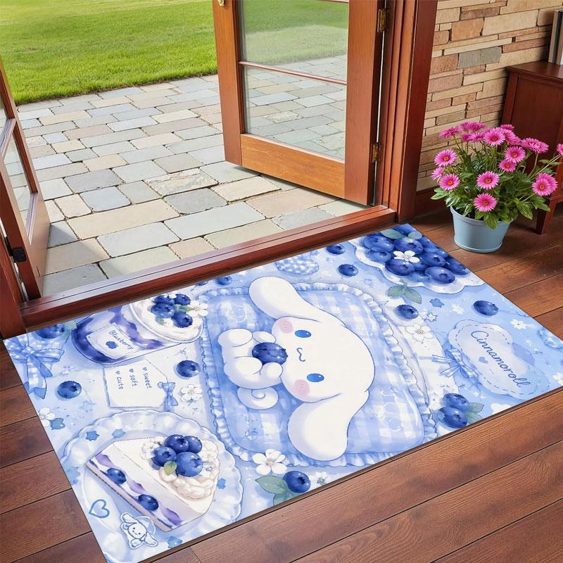 Crystal Velvet Rug Soft Non Slip Indoor Floor Mat Home DecorCinnamoroll