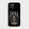 Band G-GojiraS Mea Culpa Handyhülle Für iPhone 16,15,14,13,12,11 Plus,Pro Max,XS,X,XR,SE,Mini,8,7,Weiches Silikon Schwarze Hülle