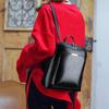 Women's Backpack Backpack Pure Color Casual Fashion Student School Bag PU Women's Shoulder Bag