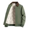 Wrinkle-resistant Down Jacket Men's Winter Lapel % White Duck Down Cold-resistant Loose Thickened Solid Color Jacket