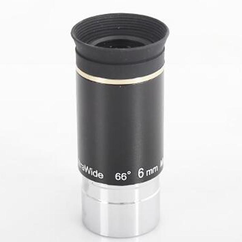 Oculaire Grand Angle 66 Degrés Angeleyes 1,25 Pouces UW6mm UW9mm UW15mm UW20mm Accessoire pour Télescope Astronomique Planétaire