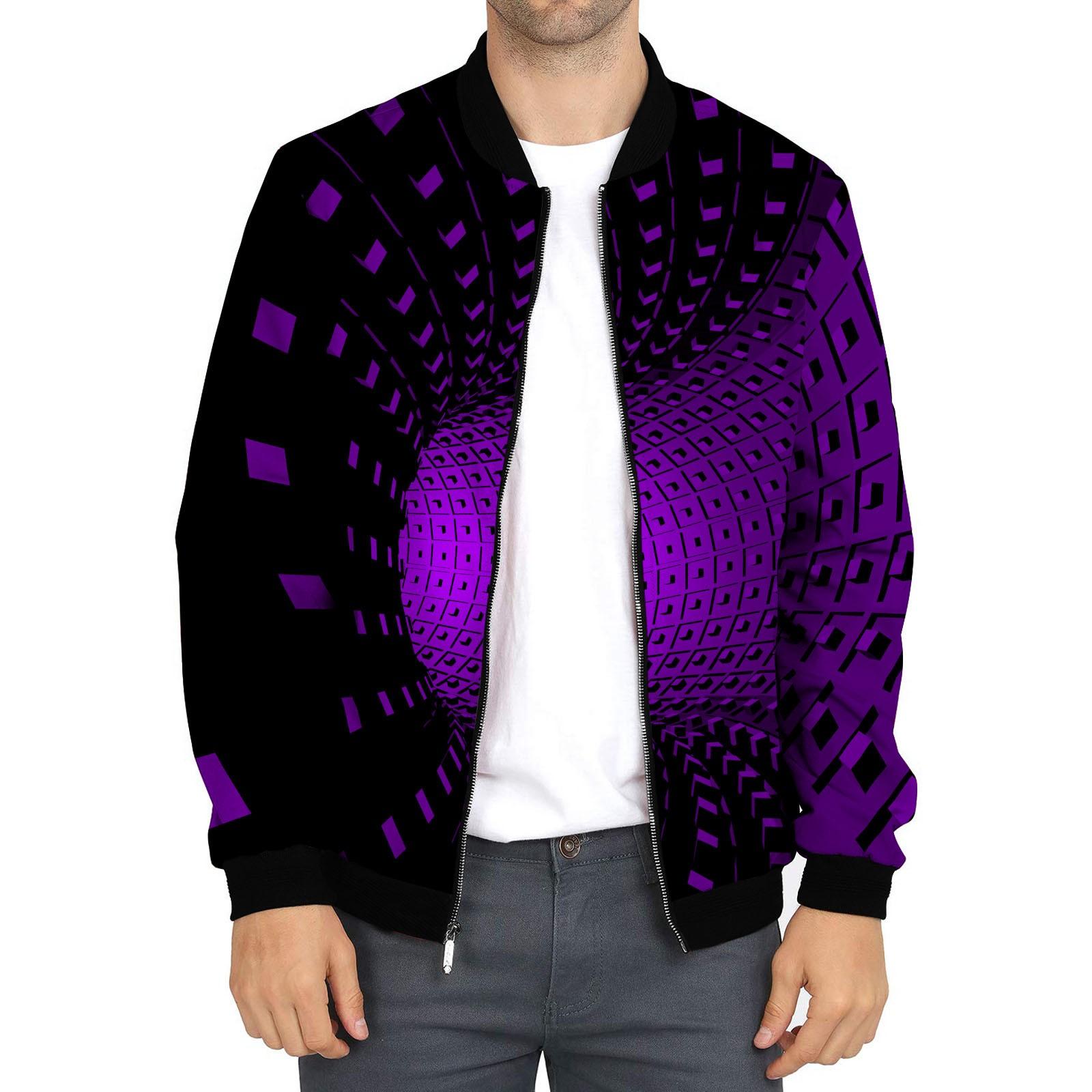 

И Зимние Мужские Тонкие Куртки с Принтом Мужские Повседневные Универсальные Куртки с Принтом XXXL