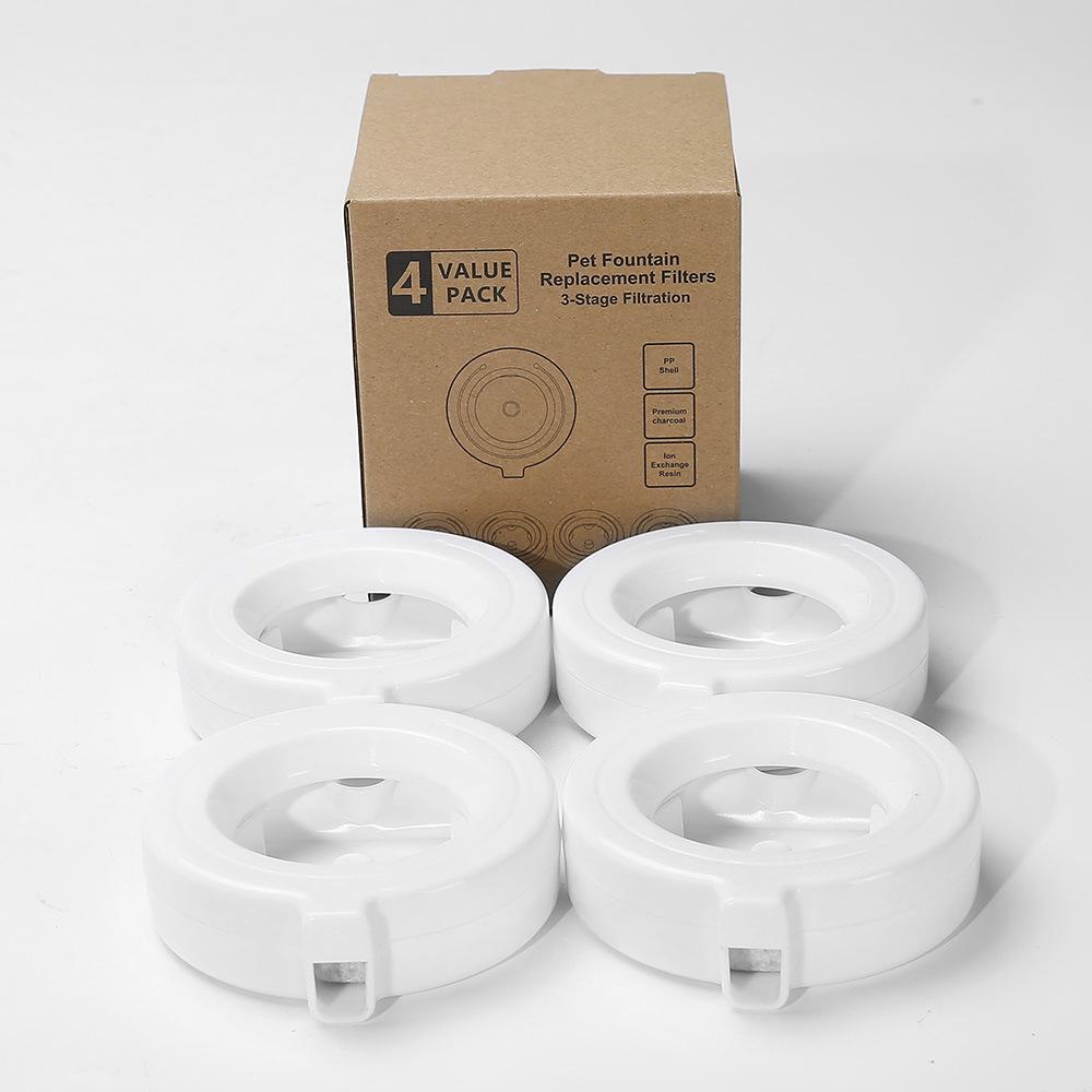 Cat Water Fountain Filter Cartridge for Debris Removal and Purification