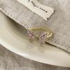Exquisite Colorful Butterfly Open Ring Collection for Women: Unique, Fashionable, Versatile Finger Rings