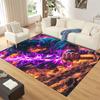 Anime 3D I-IItachii Cartoon Large Carpet Rug for Home Living Room Bedroom Sofa Doormat Decor,Area Rug Non-slip Floor Mat Gift