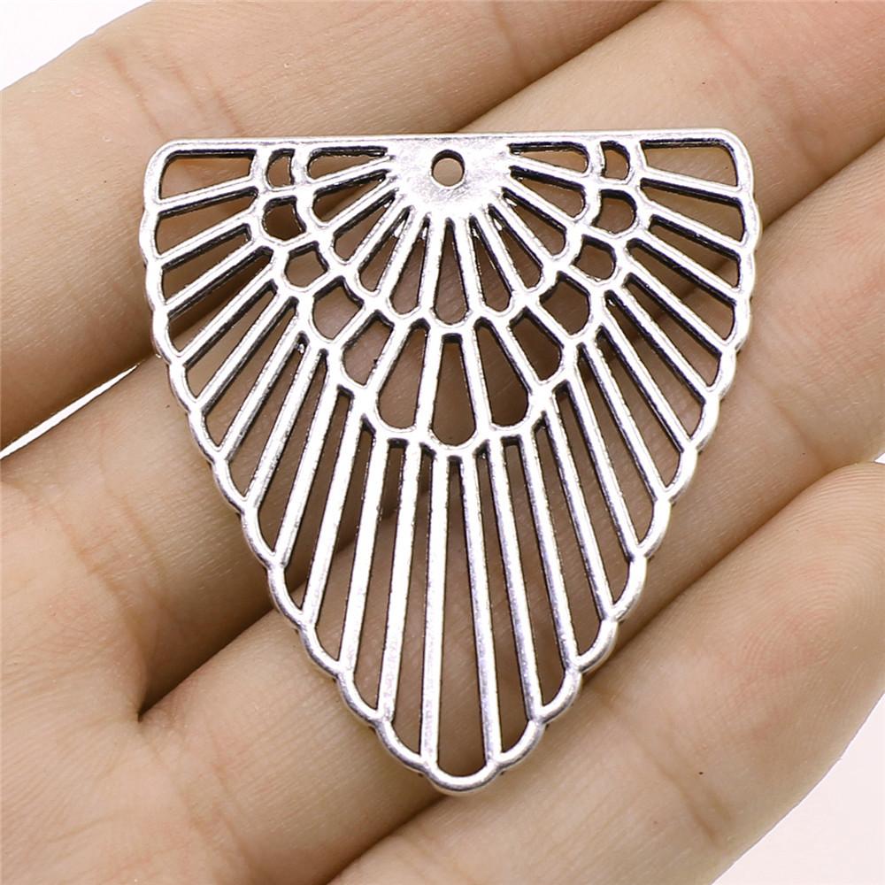 10pcs Charms Waterdrop For Earring Making DIY Jewelry Findings For Jewelry Making Accessories Antique Silver Color