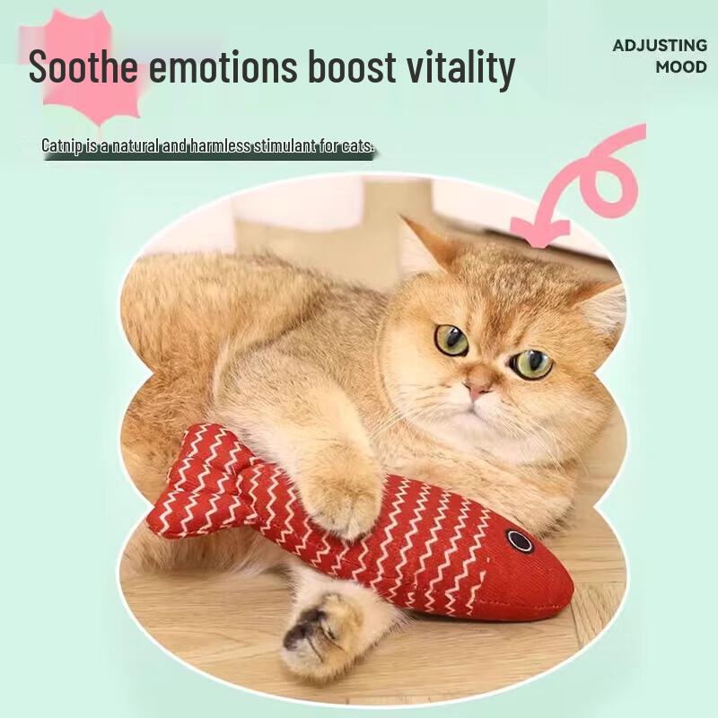 Hoopet Catnip Fish Teething Toy
