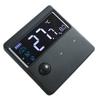 LED Fishtank Thermometers Small Size Temperature Measuring Meter with LED-Screen Stick On for Tanks
