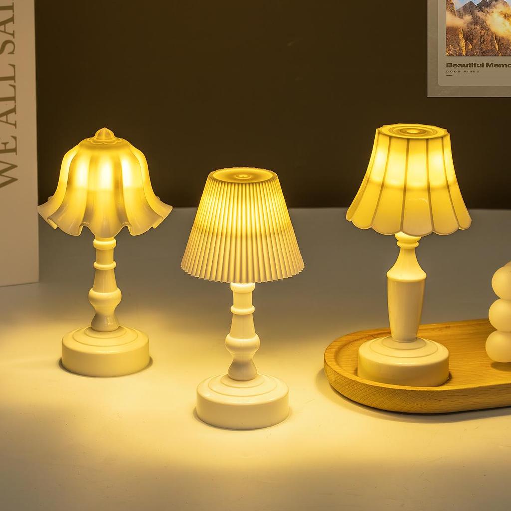 Creative Nordic Mini LED Desk Lamp - Night Light & Birthday Gift Ornament
