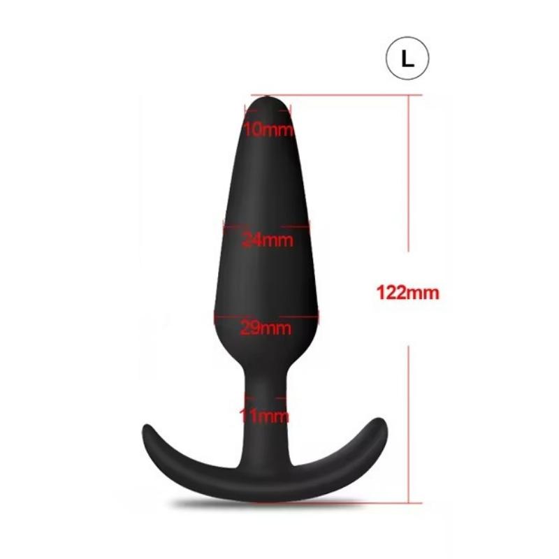 Analplug Bullet Vibrator Sexspielzeug für Männer Frauen Prostatamassager Sichere Silikon-Buttplugs Intime Produkte für Erwachsene