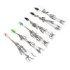 6 Pcs Umbrella Rigs with Sequin Fishing Rigs Lure 5 Arms 8 Blades for Fishing Bass Bait Lure