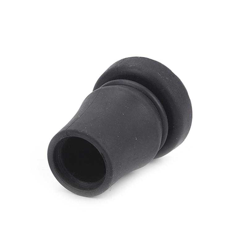 1X Walking Stick End Tripod Cane Tip Self Standing Rubber Bob-Slip End Bottom
