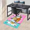 1pc Garfield Anime Cartoon Design Office Chair Mat Non-Slip Carpet for Home Decor, Living Room, Bedroom, Game Room, Dormitory, Holiday Gift, Universal