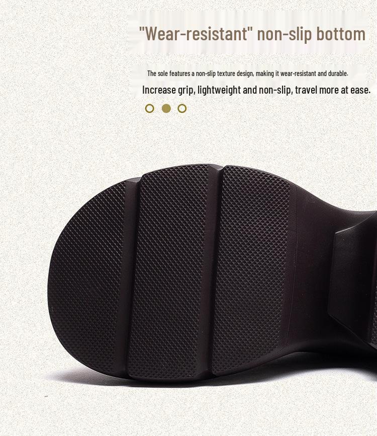 Jie Zhou Autumn/Winter 2025 Women's Retro Cowhide Short Boots - Solid Color, Back Zipper, Casual & Versatile.