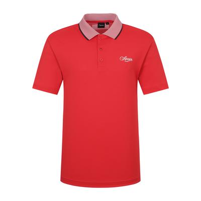 SUPERIOR Men'S Pq Basic Collared T-Shirt Red (Impfttp20176)