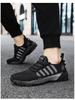 Sneakers Flyknit da uomo taglie forti: morbide, comode, in mesh traspirante, inodore, perfette per la corsa