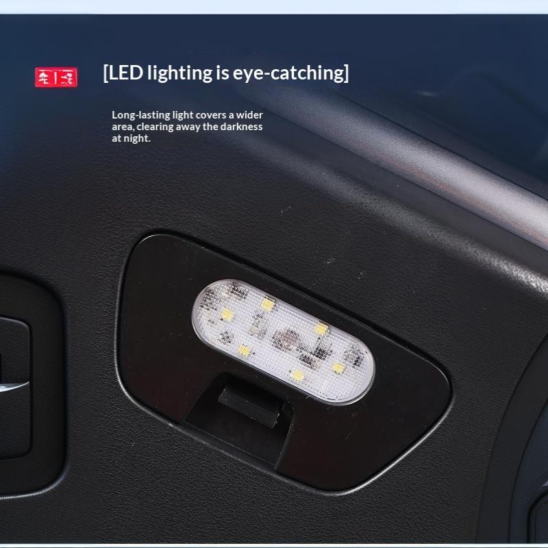 Shockproof LED Trunk Light For Proton EX2 E.MAS 5 2025 2026 Ultra Bright Car Interior Upgrade Modification Accessory