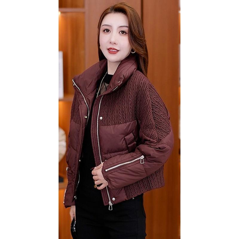 

New Down Cotton Fashionable Autumn and Winter Slim Jacket for Women Down Jacket Short Style Fashionable for Little People M