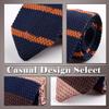 [One Limitation] Knit Tie, Business Casual, Simple, Suit, Commuting, School, Men's & Women's NK042(A13)