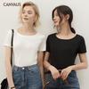 Summer New T-Shirt Women'S Mercerized Cotton Ins Short-Sleeved Round Neck T-Shirt Women